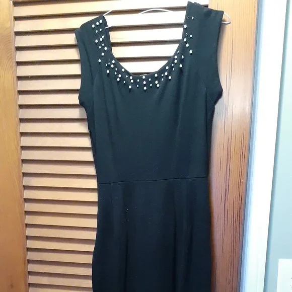 SUPER RARE TRASHY DIVA LORELEI RHINESTONE DRESS USED 10 1940S PINUP VINTAGE GLAM - Picture 6 of 13